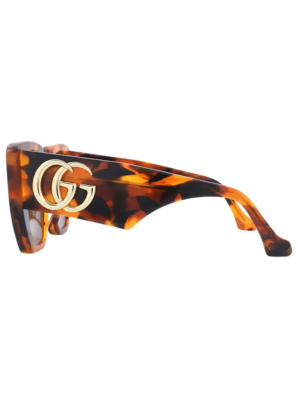 Gucci Brown Geometric Ladies Sunglasses #265175G20B